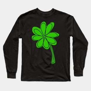 Four Leaf Clover Long Sleeve T-Shirt